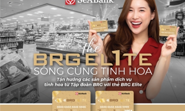 SeaBank và tập đoàn BRG ra mắt thẻ BRG Elite với đặc quyền ưu đãi lên tới 25%