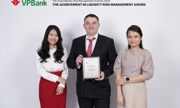 VPBank nhận giải thưởng danh giá về quản trị rủi ro từ The Asian Banker