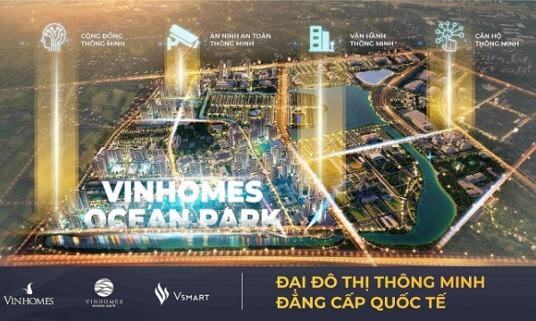 Vinhomes Ocean Park đạt giải thưởng danh giá nhất của “Thành phố thông minh 2020”