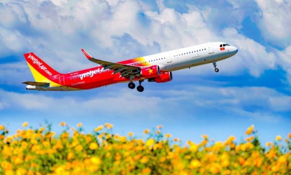 Vietjet tung 1,5 triệu vé đồng giá trọn gói 555.000 đồng bay suốt năm 2021