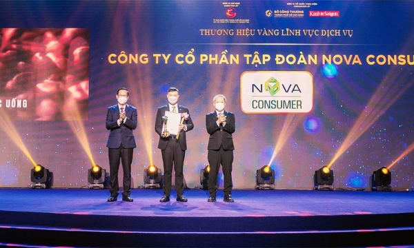 NovaGroup đạt giải thưởng 'Thương hiệu Vàng TP Hồ Chí Minh 2021'