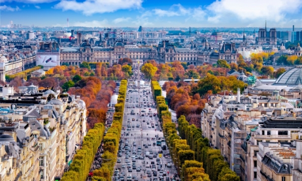 Pháp muốn đại tu đại lộ đắt đỏ bậc nhất Paris thành 'vườn thượng uyển'