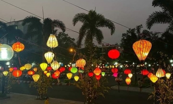 Xuất hiện khu đèn lồng Hội An đẹp lộng lẫy giữa Sài Gòn tại dự án An Sương - I Park