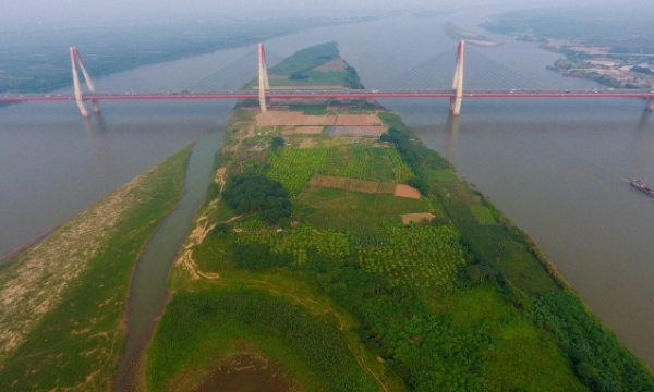 Hà Nội: Xem xét quy hoạch bãi giữa, bãi bồi ven sông Hồng thành công viên văn hóa và du lịch