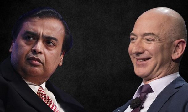 Quyết đấu giới siêu giàu: Jeff Bezos chặn thương vụ 3,4 tỷ USD của tỉ phú Ấn Ambani
