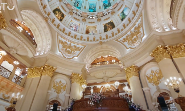 Lạc lối trong cung điện của đại gia Thành Thắng Group: Cao bằng toà nhà 18 tầng, diện tích sàn 15.000m2, 20 phòng ngủ, dát vàng khắp nơi