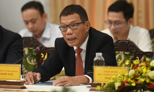 Phó TGĐ Vingroup Võ Quang Huệ: VinFast đang bước sang giai đoạn phát triển mới