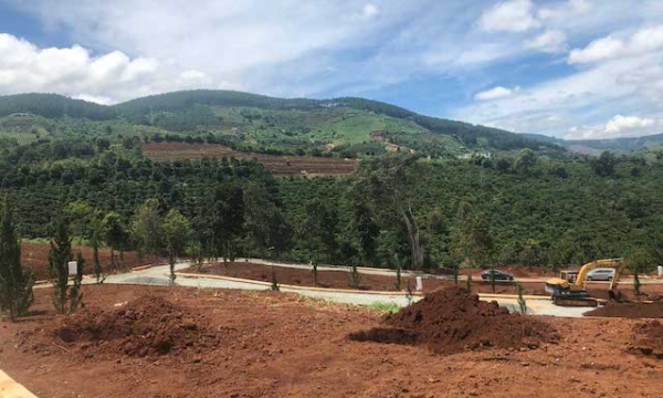 Lâm Hà (Lâm Đồng): Lợi dụng phương thức hiến đất làm đường để tách thửa làm dự án