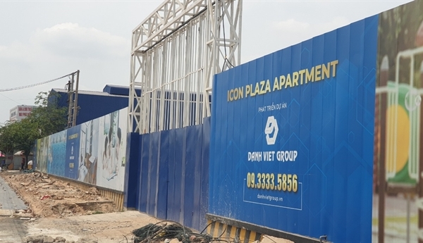 Rủi ro tại dự án Icon Plaza của Danh Việt Group