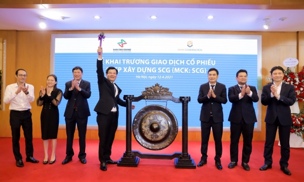 Cổ phiếu SCG chính thức giao dịch từ ngày 12/4/2021