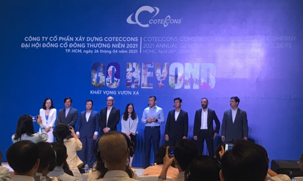Coteccons (CTD): Lợi nhuận quý 1/2021 giảm mạnh 56% xuống còn 54,4 tỷ đồng