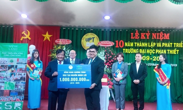Novaland hỗ trợ giáo dục và đào tạo tại Bình Thuận