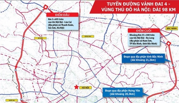 3 kịch bản thu phí đường vành đai 4