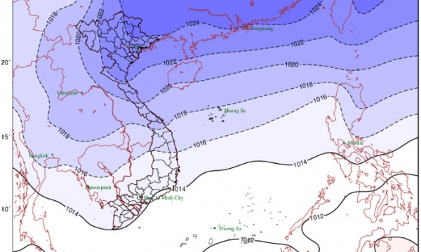 Miền Bắc sắp đón không khí lạnh tăng cường gây mưa rét từ đêm 8/12