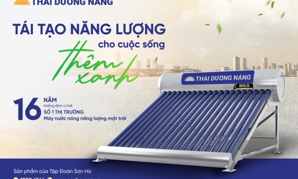 Tập đoàn Sơn Hà thay đổi nhận diện mới cho sản phẩm Thái Dương Năng