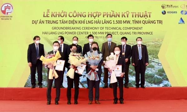 T&T Group và đối tác khởi công dự án điện khí 2,3 tỉ USD tại Quảng Trị
