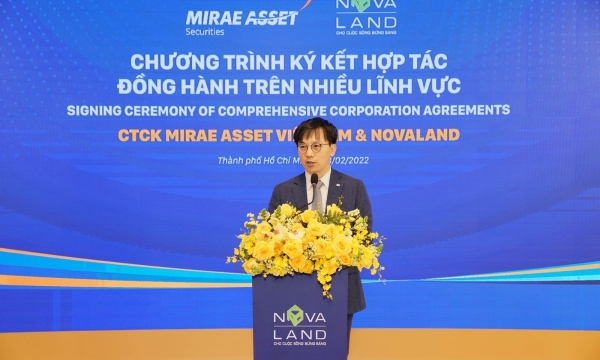 Công ty Chứng khoán Mirae Asset Việt Nam tiếp tục đồng hành cùng Novaland trong nhiều lĩnh vực