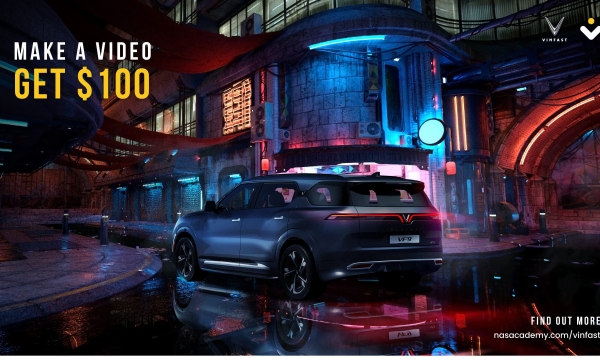 Vinfast và Nas Academy tổ chức cuộc thi toàn cầu truyền cảm hứng chuyển đổi từ xe xăng sang xe điện