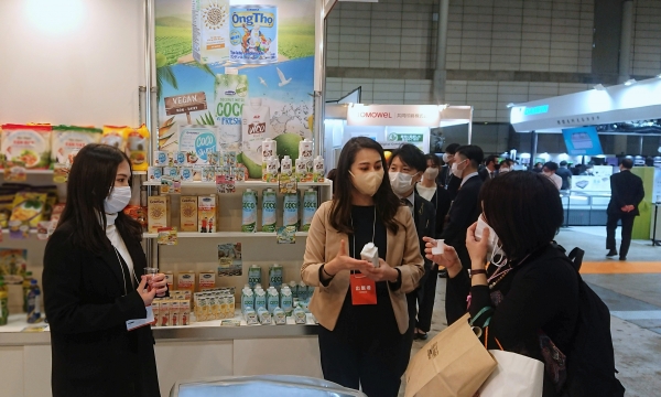 Vinamilk mang nhiều sản phẩm nổi bật đến các hội chợ quốc tế ngay trong tháng đầu năm 2022