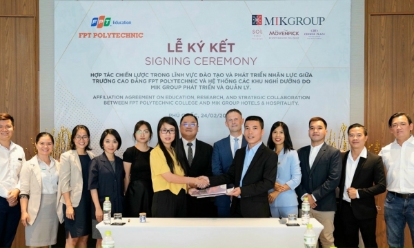 MIKGroup hợp tác chiến lược đào tạo nhân lực với Cao đẳng FPT Polytechnic