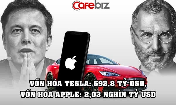 Elon Musk tuyên bố: Tesla sẽ vượt mặt Apple trong vài tháng tới