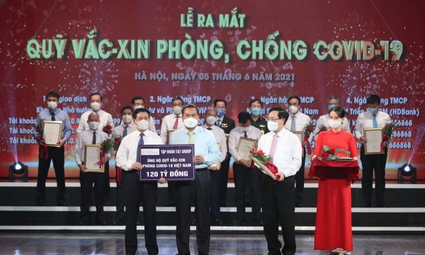 T&T Group và hệ sinh thái của bầu Hiển đóng góp gần 240 tỷ đồng phòng chống dịch COVID-19
