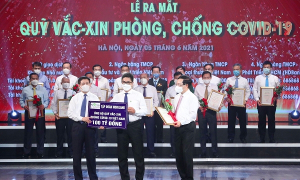Novaland góp 100 tỷ cho Quỹ vắc xin phòng Covid-19, san sẻ cùng cộng đồng