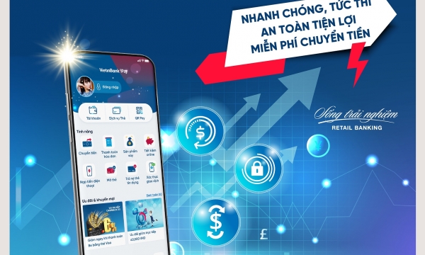 Chuyển tiền chứng khoán trên VietinBank iPay Mobile: Thanh toán tức thì, mọi lúc mọi nơi