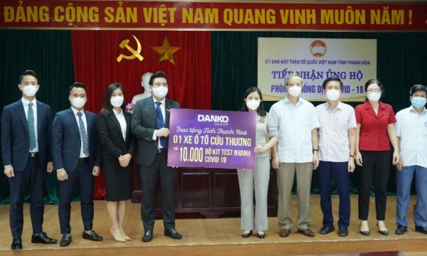 Homevina Group chung tay cùng công tác phòng, chống dịch tỉnh Thanh Hóa