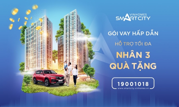 Tung ưu đãi khủng, Vinhomes Smart City “tạo sóng” hỗ trợ an cư mùa Covid