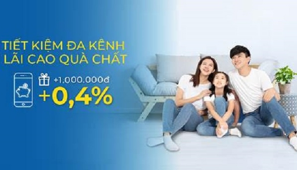 Tiết kiệm đa kênh, lãi cao quà chất cùng PVcomBank