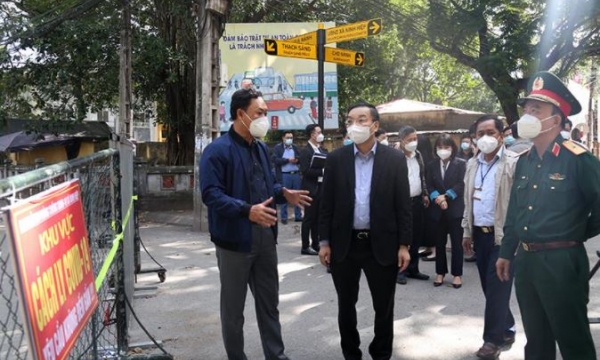 Chủ tịch UBND TP Hà Nội Chu Ngọc Anh: Chống dịch cần phải chủ động cao hơn ngay từ cấp cơ sở