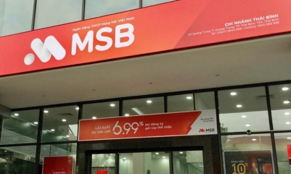 MSB: Tăng trưởng cho vay 'vượt mặt' huy động