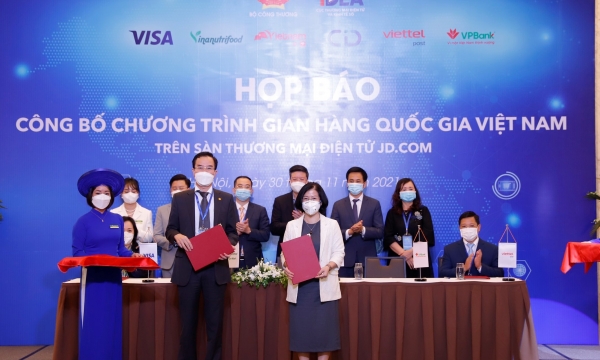 VPBank độc quyền hỗ trợ doanh nghiệp Việt tham gia Gian hàng Quốc gia Việt Nam trên JD.com