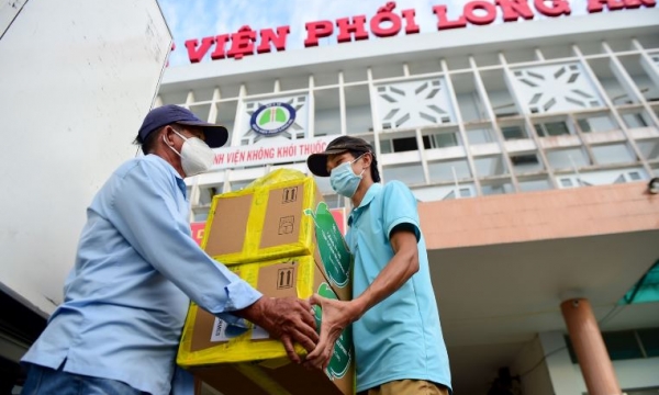 Hơn 1 triệu viên Molnupiravir nhập vừa về tài trợ cho chương trình thí điểm điều trị F0 tại nhà