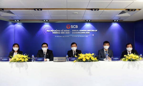 SCB tổ chức thành công Đại hội đồng cổ đông thường niên năm tài chính 2020