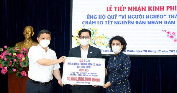 SCB: Chung tay chăm lo Tết cho người dân