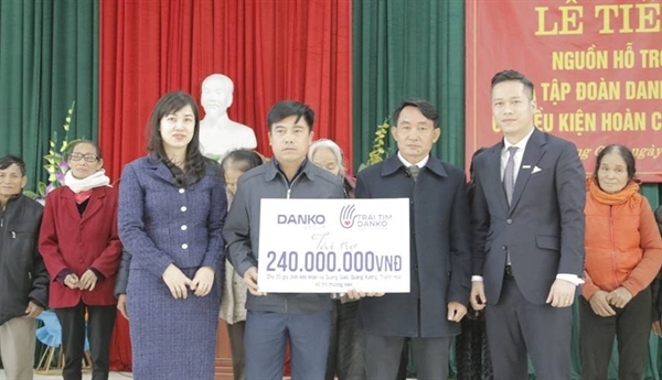 Quỹ Trái tim Danko hỗ trợ thường xuyên cho 20 người có hoàn cảnh đặc biệt khó khăn