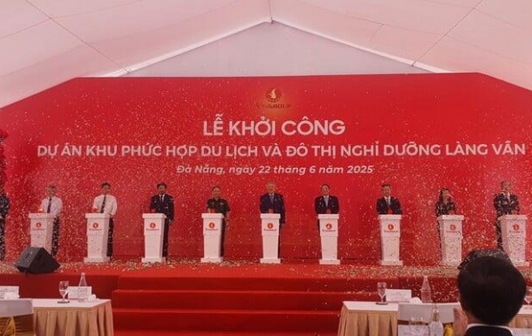 Dự án Làng Vân 45.000 tỷ: Vingroup kích hoạt 'thiên đường nghỉ dưỡng' mới tại Đà Nẵng