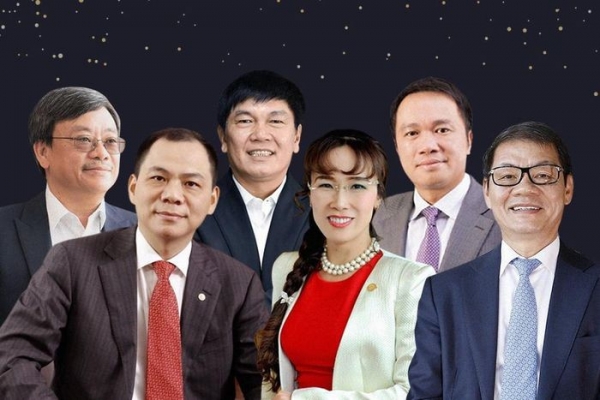 Tài sản 10 người giàu nhất Việt Nam biến động mạnh trong 7 tháng đầu năm 2022