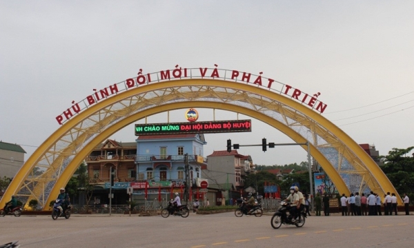Thái Nguyên: Một nhà đầu tư quan tâm làm hạ tầng 2 cụm công nghiệp tại Phú Bình