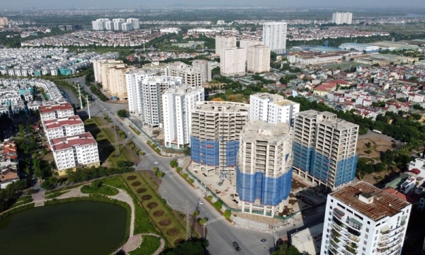 Nguồn cung mới tại phía Tây và phía Đông Hà Nội sẽ chiếm 40% thị phần căn hộ