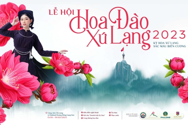 Lễ hội Hoa Đào Lạng Sơn 2023 - ‘Kỳ hoa xứ Lạng, sắc màu biên cương’