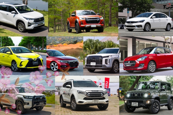 Top 10 mẫu xe bán ít nhất thị trường ô tô Việt Nam năm 2023