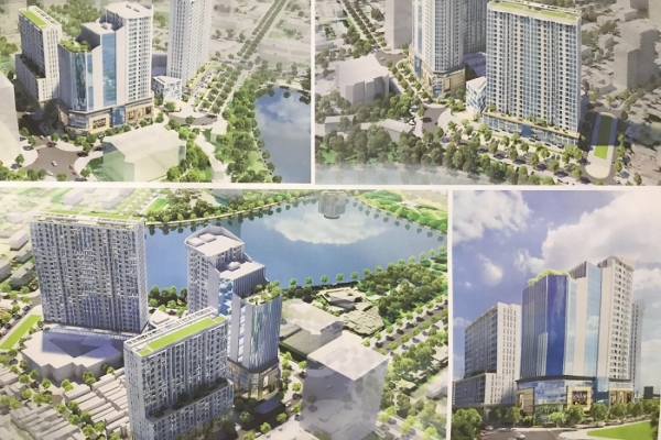 Ba Đình (Hà Nội): Đề xuất xây 3 tòa nhà cao từ 21-29 tầng thay thế cụm chung cư cũ Thành Công