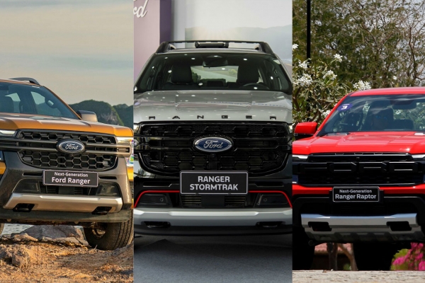 Trên đỉnh cao: Lựa chọn nào với Ford Ranger Stormtrak, Ranger Wildtrak và Ranger Raptor?