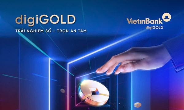 Triển khai mua bán vàng (digiGOLD) trên ứng dụng số VietinBank iPay Mobile