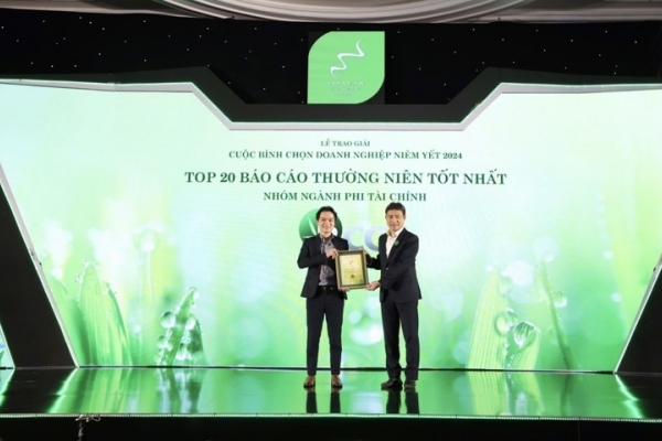 Bamboo Capital thắng lớn tại cuộc bình chọn doanh nghiệp niêm yết 2024