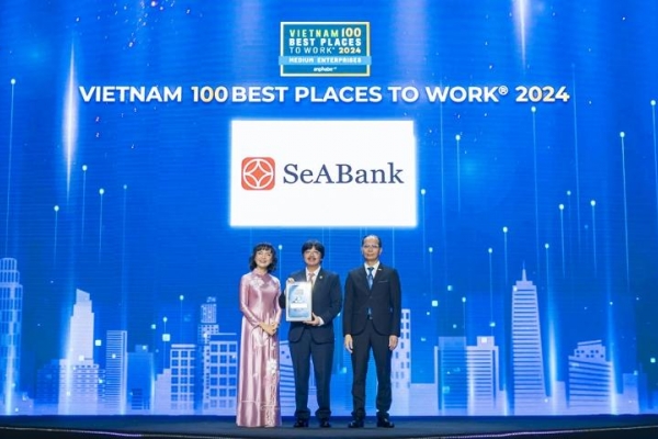 SeABank được vinh danh Nơi làm việc tốt nhất Việt Nam 2024