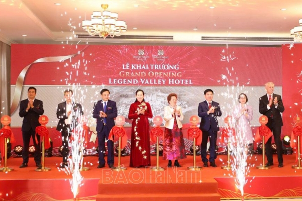 Tập đoàn BRG khai trương Legend Valley Hotel tại Khu phức hợp thể thao Tượng Lĩnh